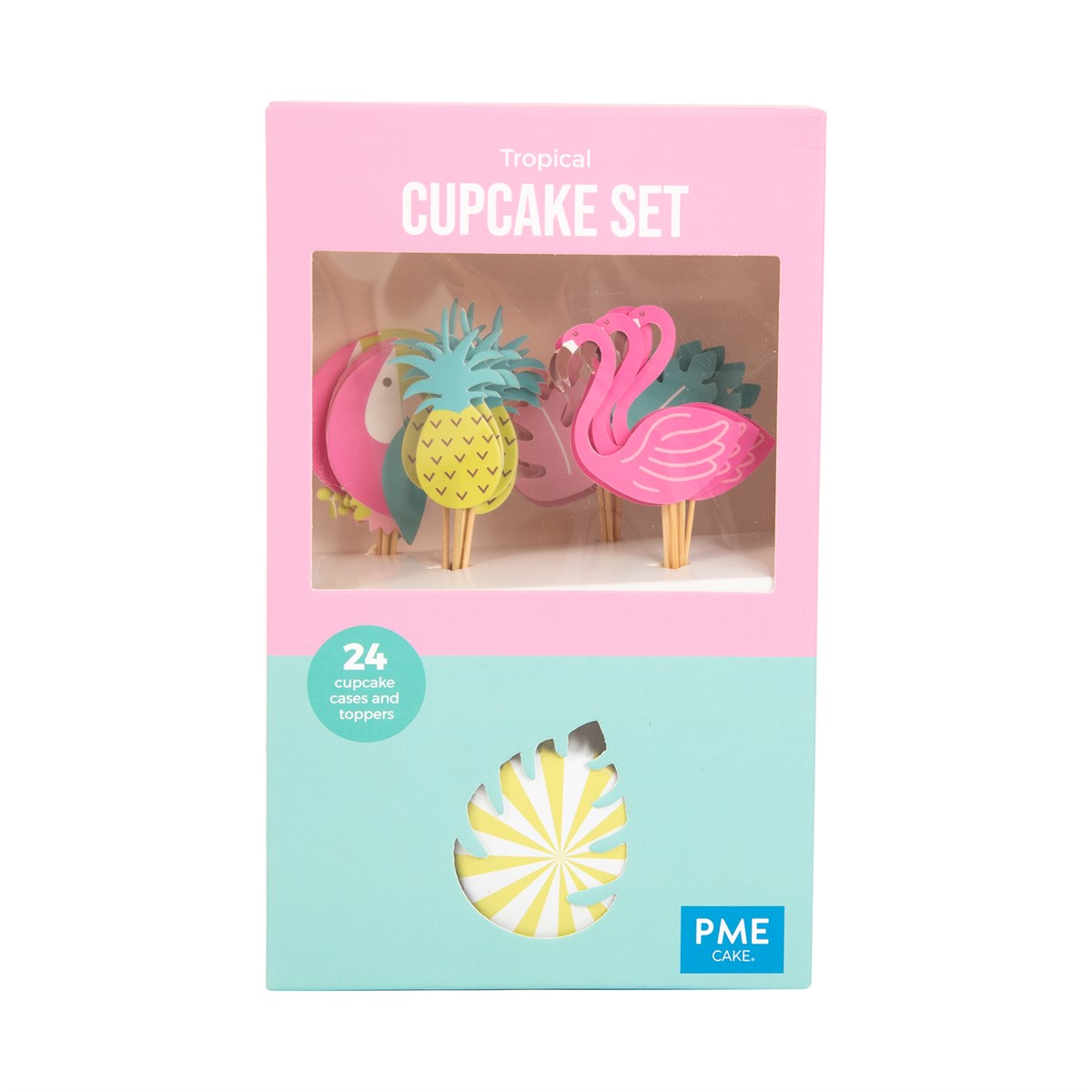 Cupcake sett Tropikal, pk/24