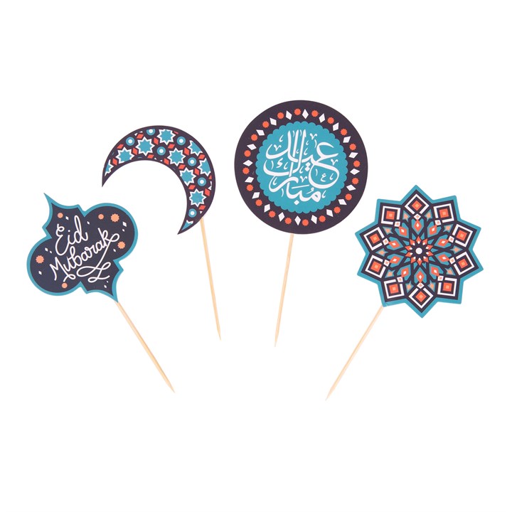 Cupcake sett Eid Mubarak pk/24 3