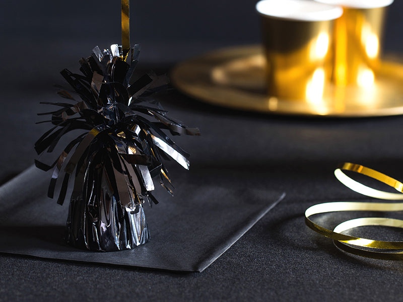 Ballongvekt Svart folie STK 2