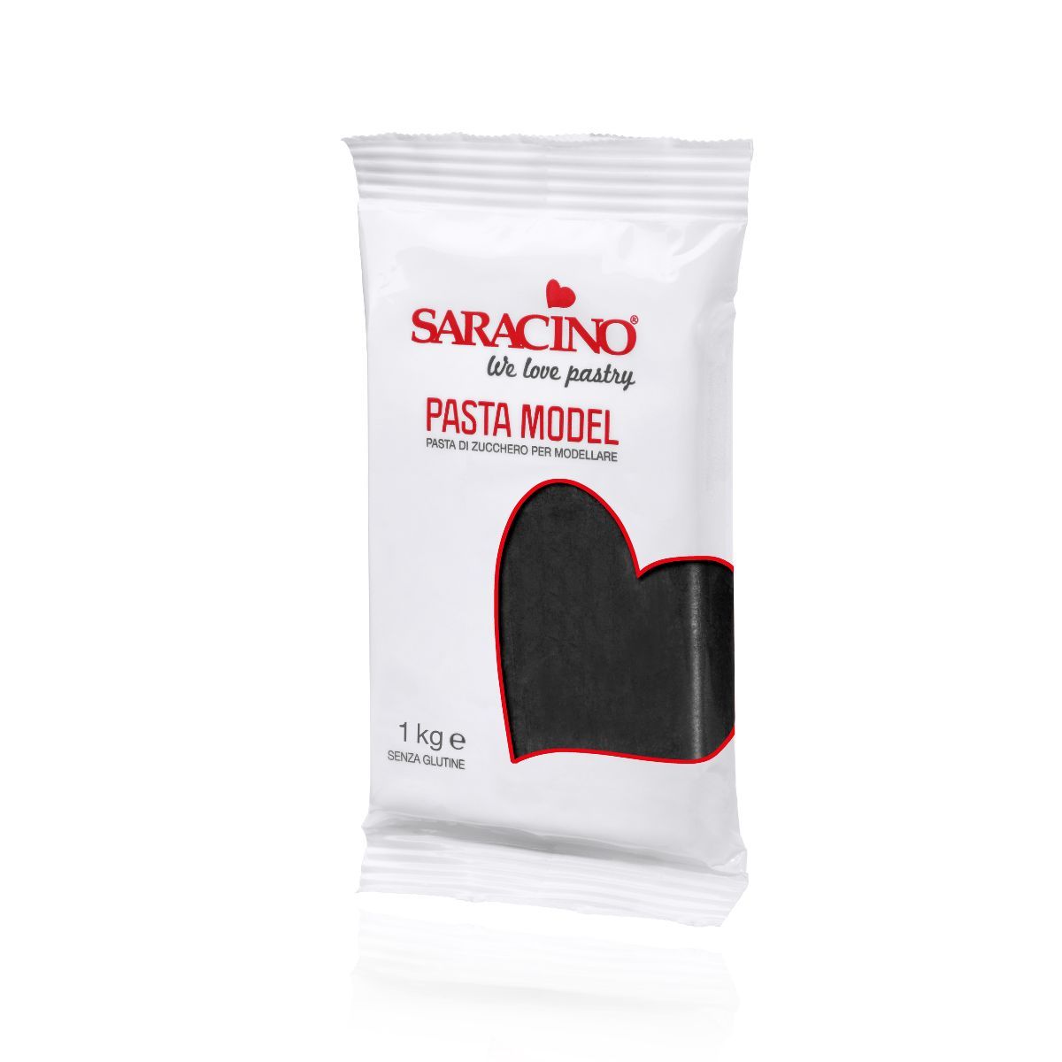 Saracino Modelleringspasta Sort 1 kg