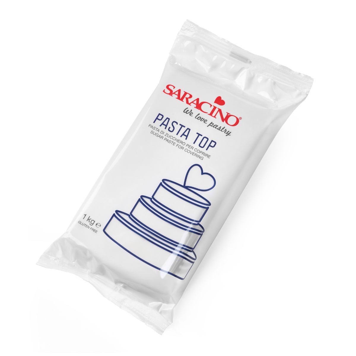 Saracino Top Paste Fondant Hvit 1 kg