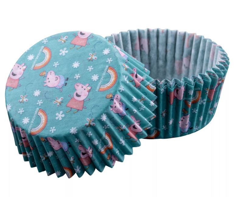 Muffinsformer Peppa Gris, 50 stk