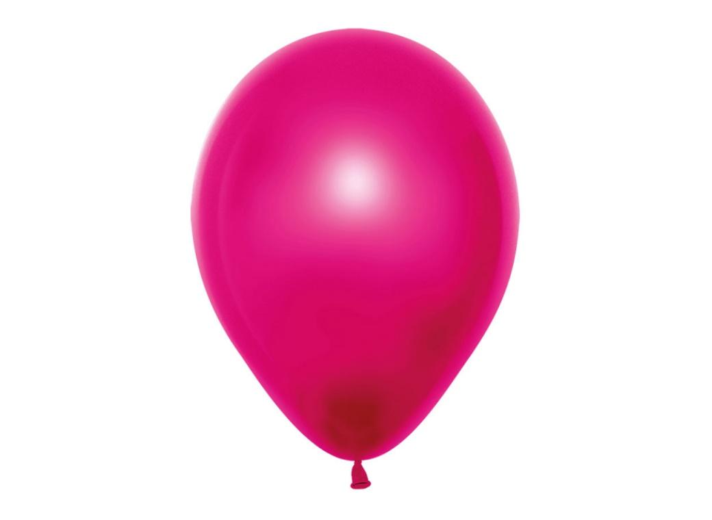 Ballonger Duo Cerise Metalic 30cm, 8 PK