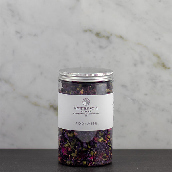 Add Wise Spiselige Blomster Mallow Rose 30g