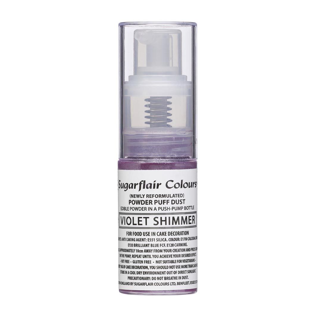 Powder Pump Violet Shimmer Matt Ti02 Free