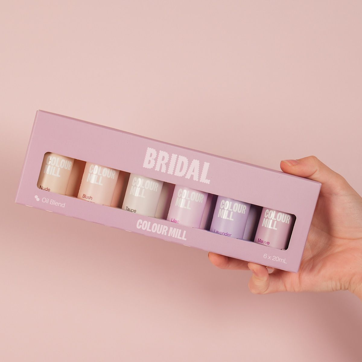 Colour Mill Fargesett Bridal 6 stk