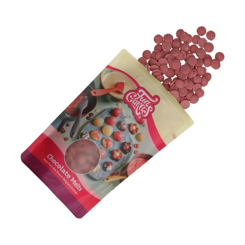 Sjokolade Non Temp Ruby 200g