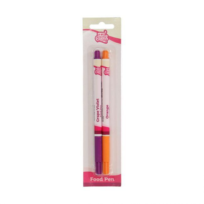 Penn spiselig Lilla-Orange 2 pk
