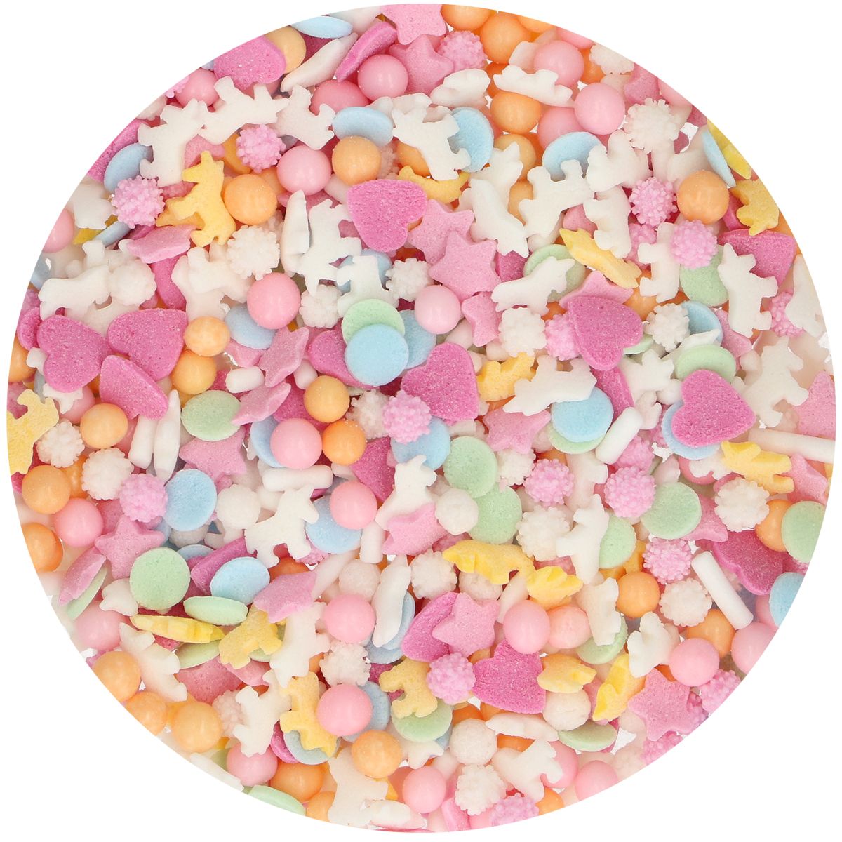 Kakestrø Enhjørning Pastel Mix, 50g