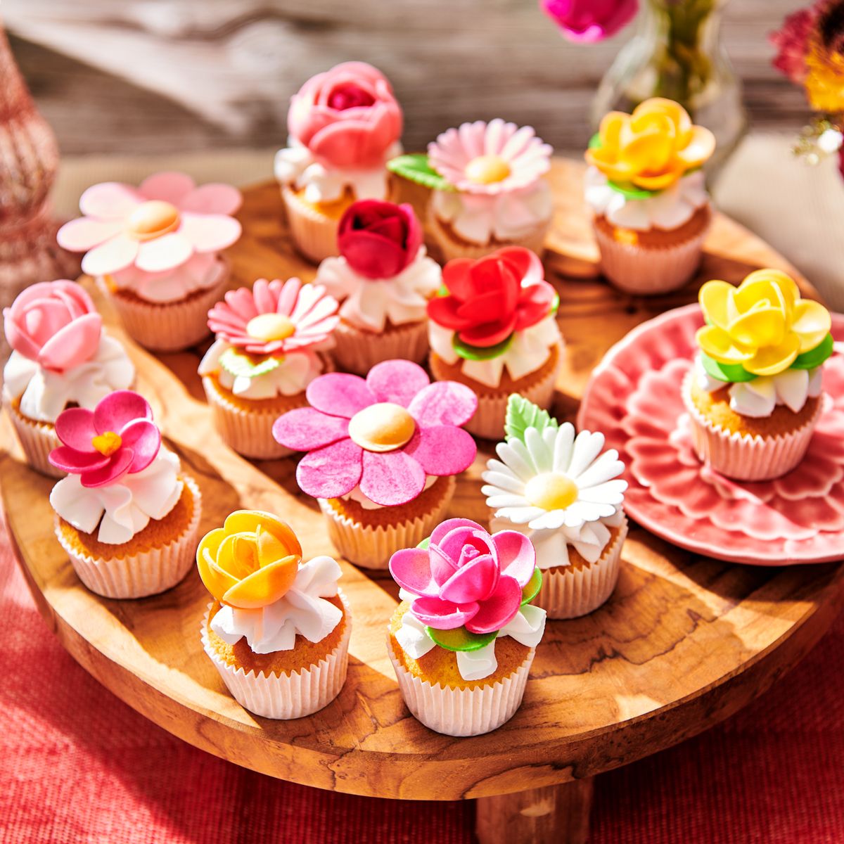 FunCakes Spiselige Blomster Wafer Camellia 5pk 3
