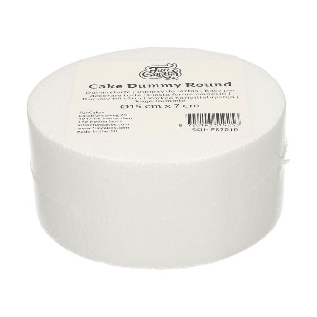 Kakedummy Rund Ø 15cm x H 7cm FC