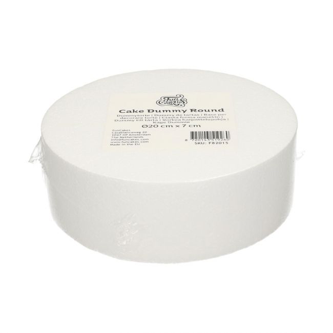 Kakedummy Rund Ø 20cm x H 7cm FC