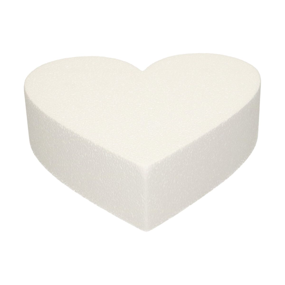 Kakedummy Hjerte Ø 25 cm, H 7cm 2