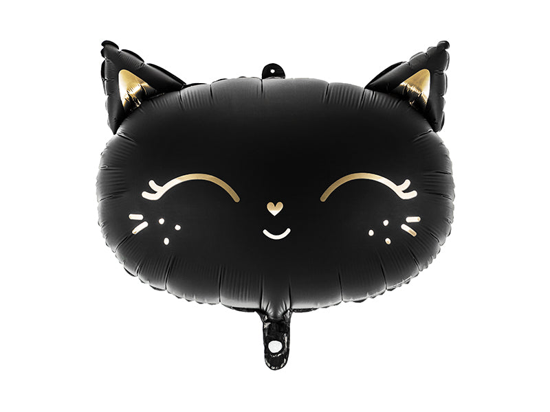 Ballong HalloweenKatt, Folie 48x36cm,
