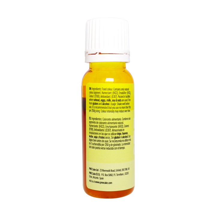 PME Farge Naturlig Gul 26ml 6