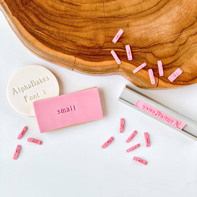 Alfabet Font 1 Small Lowercase