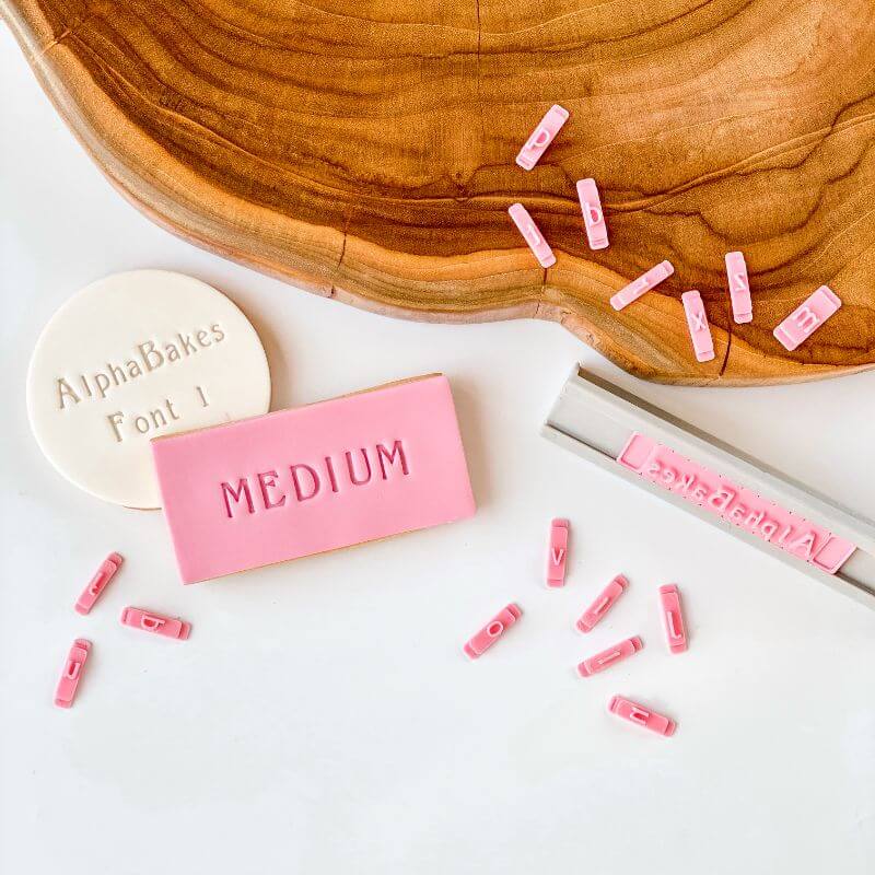 Alfabet Font 1 Medium Uppercase