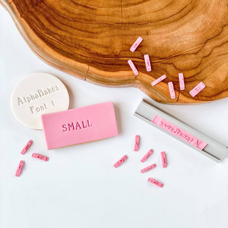 Alfabet Font 1 Small Uppercase