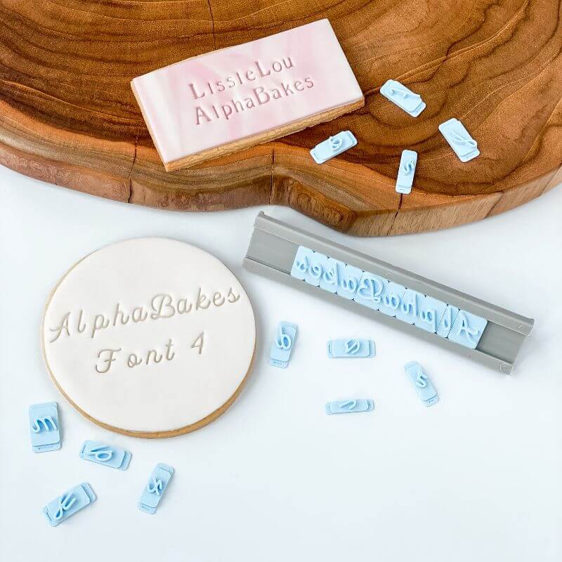 Alfabet Font 4 Medium Uppercase