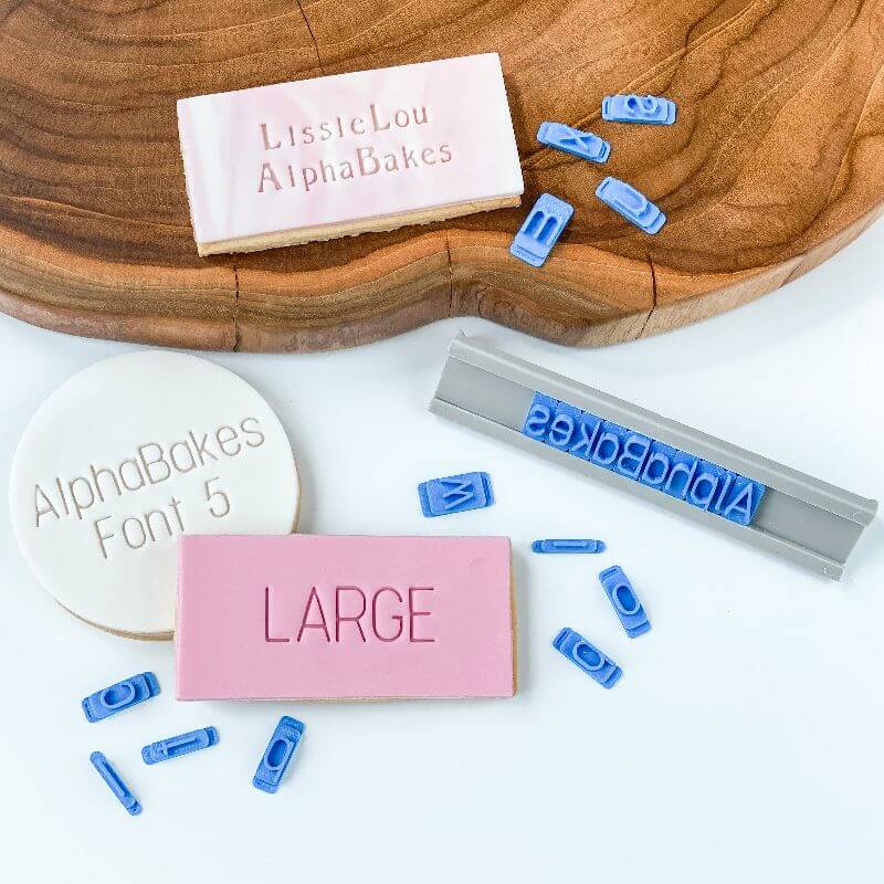 Alfabet Font 5 Large Uppercase