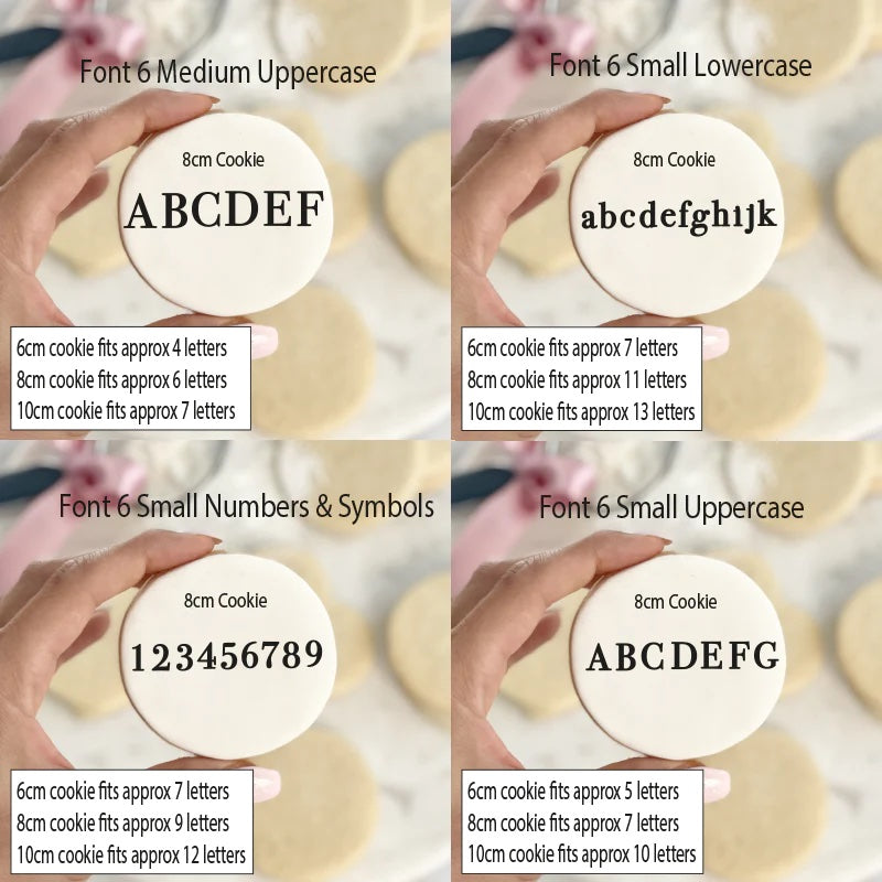 Alfabet Font 6 Small Uppercase 2