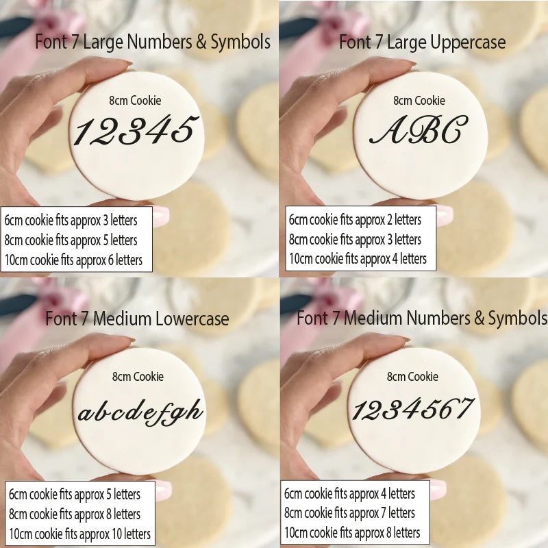 Alfabet Font 7 Large Uppercase 2