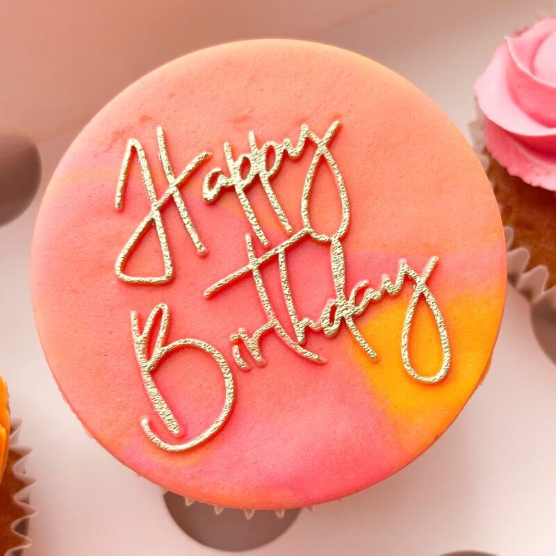 Happy Birthday Cookie Embosser 2