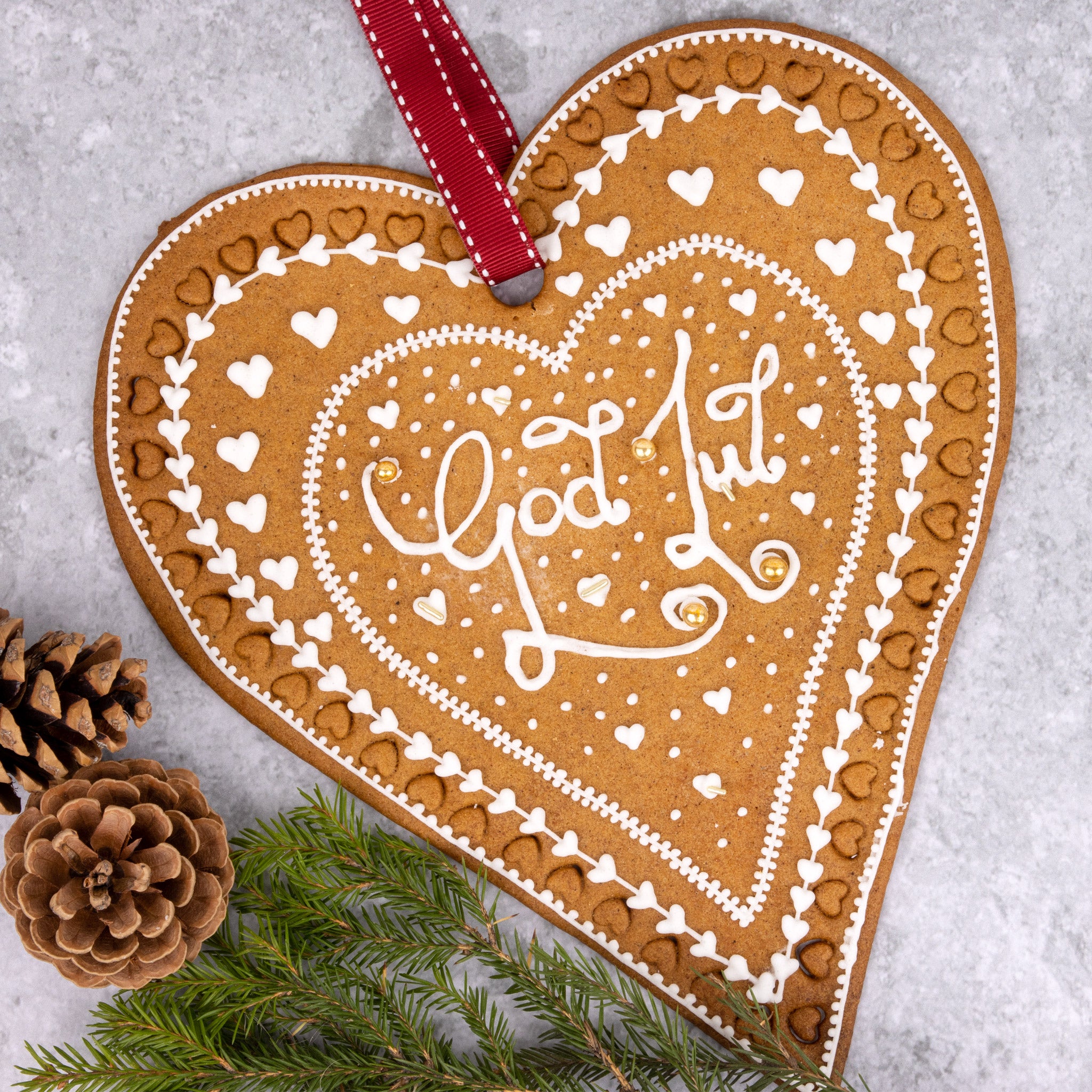 Utstikkere Hjerter, 4 dl, 10-25 cm