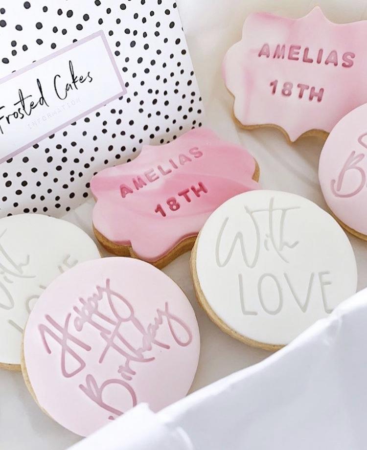 Happy Birthday Cookie Stamp 2