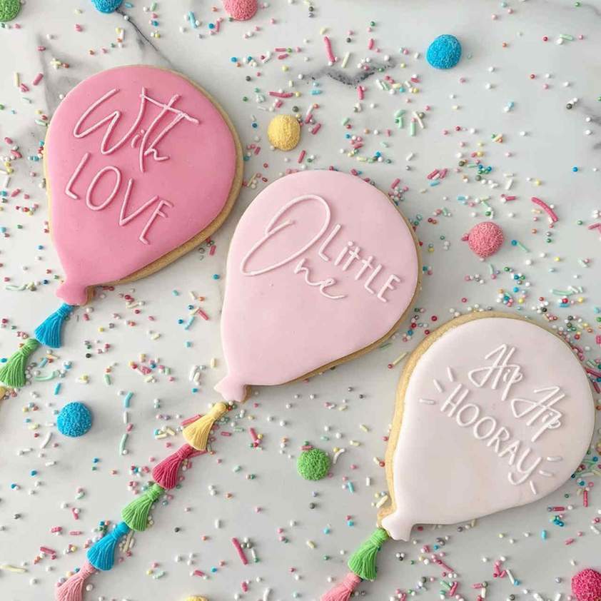 Hip Hip Hooray Cookie Embosser 3