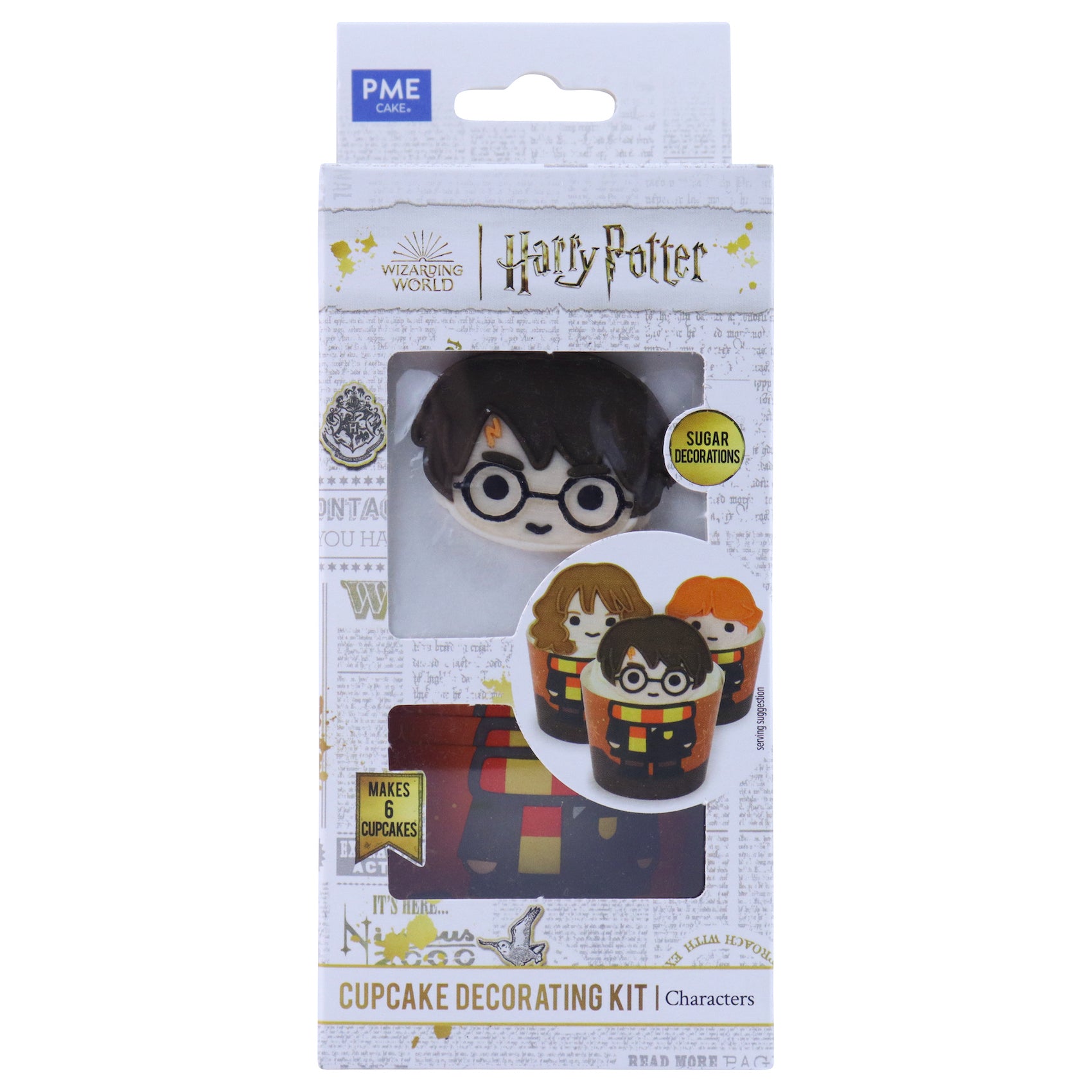 Cupcake Set Harry Potter m/spiselige toppere
