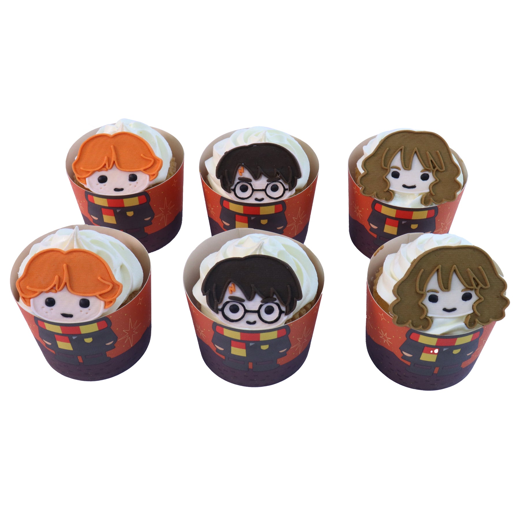 Cupcake Set Harry Potter m/spiselige toppere 3
