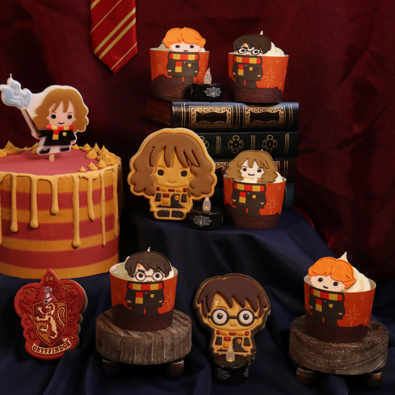 Cupcake Set Harry Potter m/spiselige toppere 4