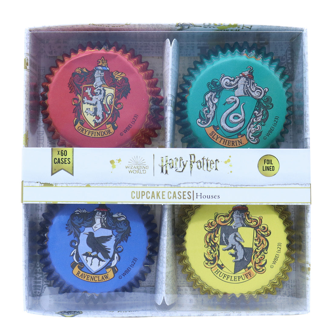 Muffinsformer Harry Potter Hus ass, 60 stk 2