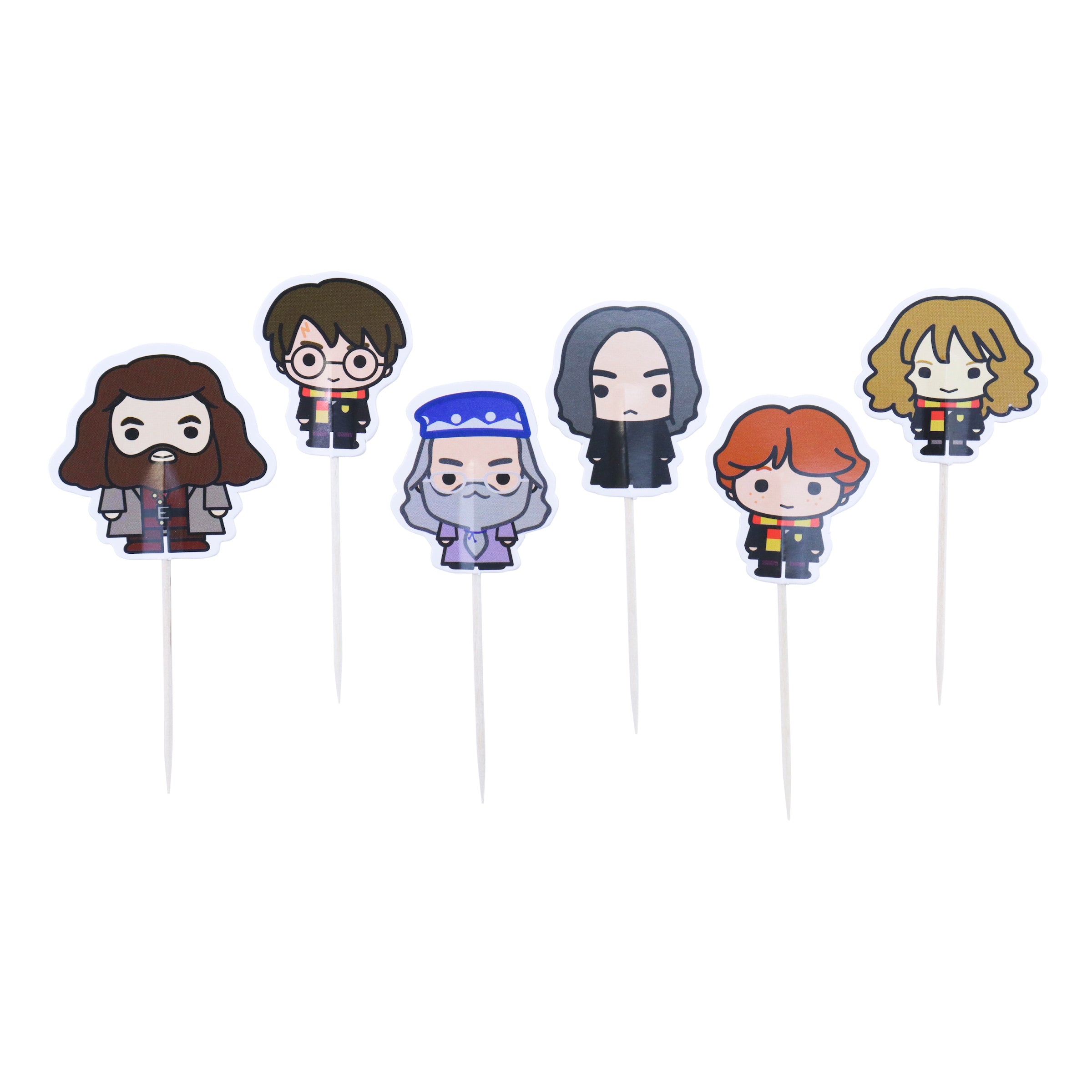Kaketopper Cupcakes Harry Potter, 6 stk 2