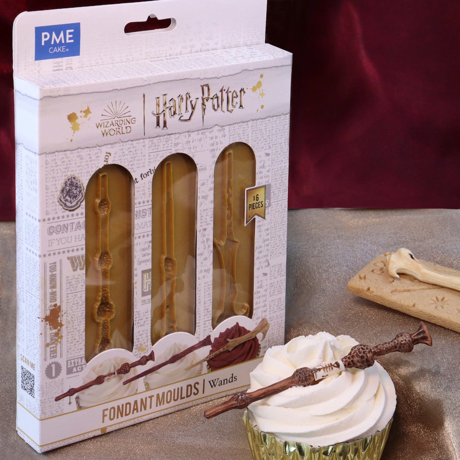 Fondant Mould Harry Potter Tryllestav 7