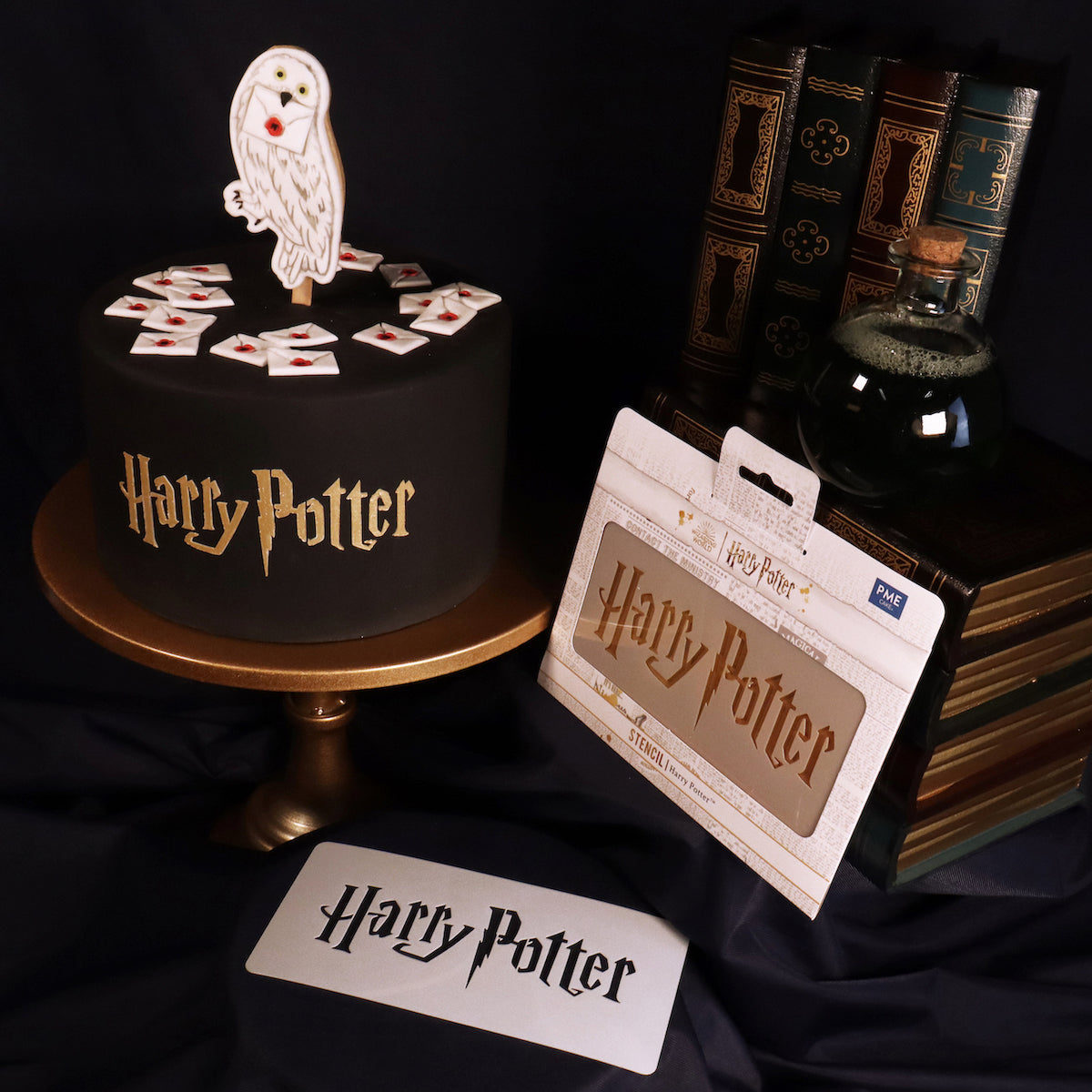 Stensil Harry Potter 4