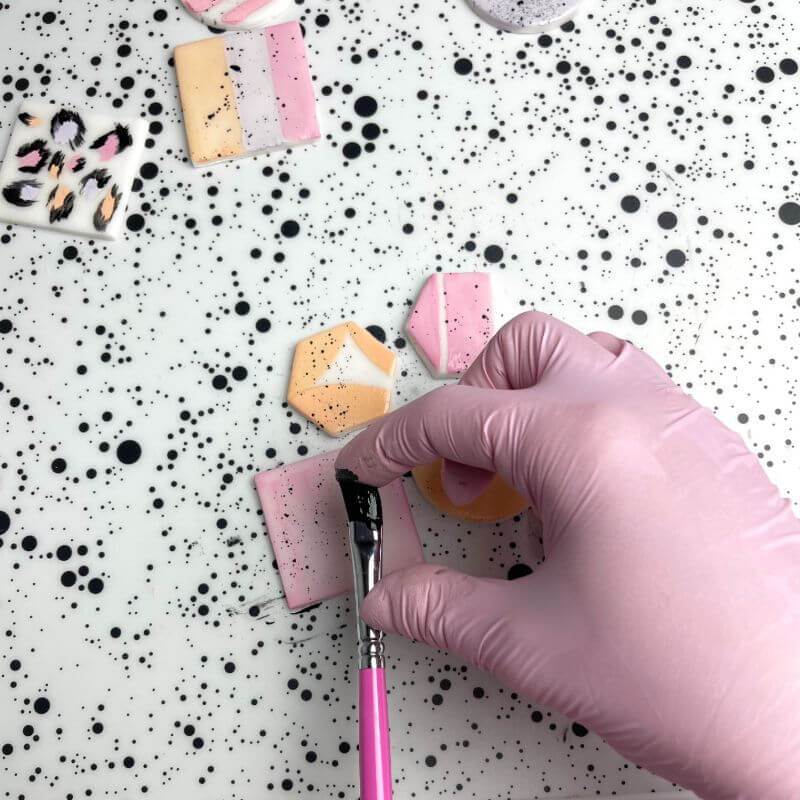 LissieLou Angular Paint Brush Size 6 3