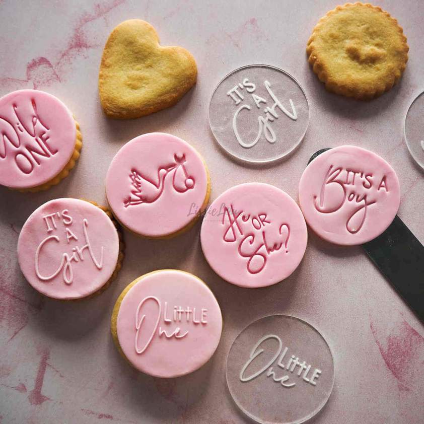 He or She? Cookie Stamp 2