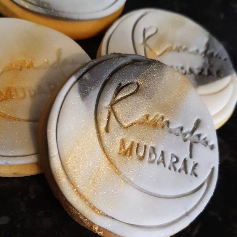 Ramadan Mubarak Moon Decorative Cookie Stamp 4