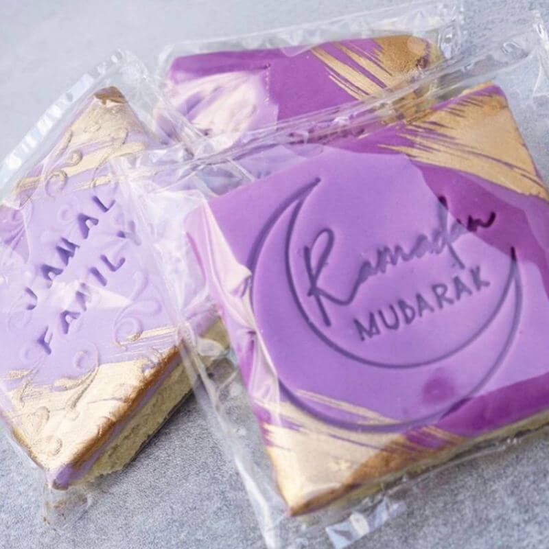 Ramadan Mubarak Moon Decorative Cookie Stamp 3