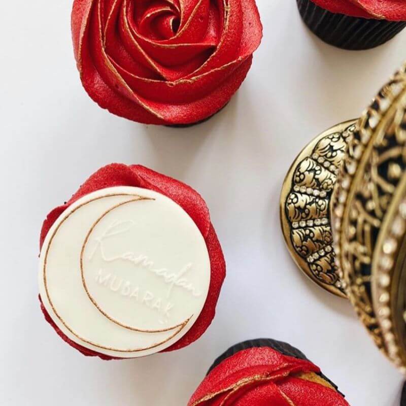 Ramadan Mubarak Moon Decorative Cookie Embosser 3