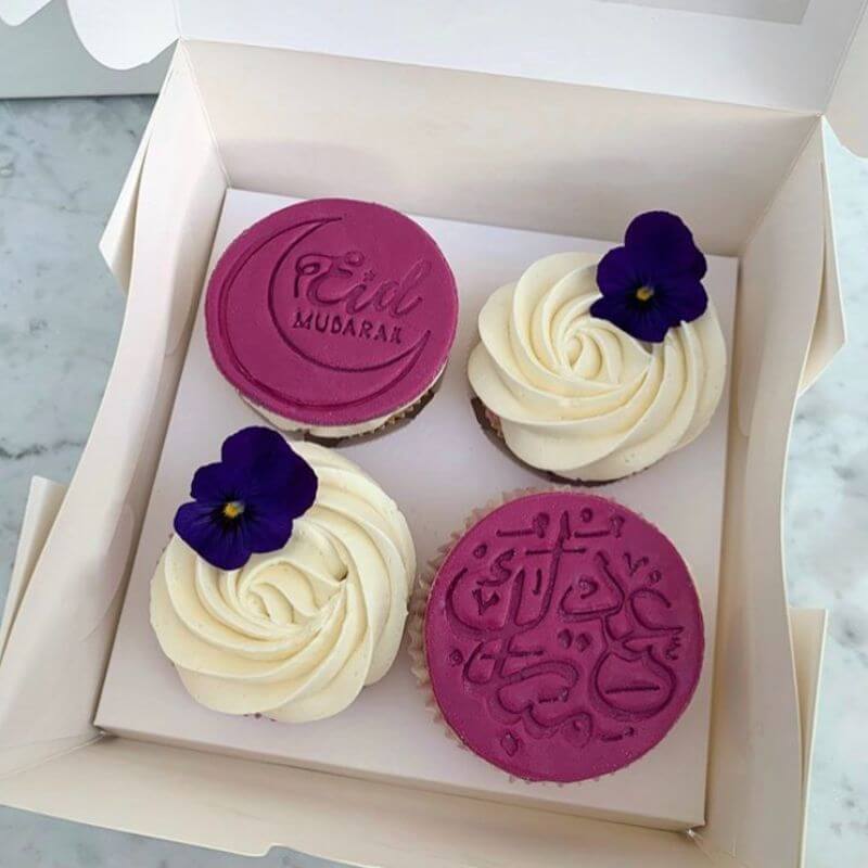 Eid Mubarak Calligraphy Cookie Stamp 3