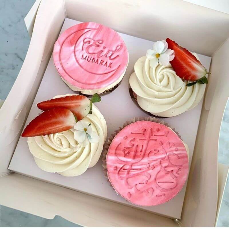 Eid Mubarak Calligraphy Cookie Stamp 2