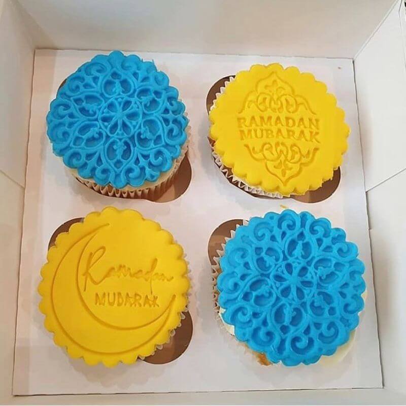 Ramadan Mubarak Moon Decorative Cookie Stamp 2