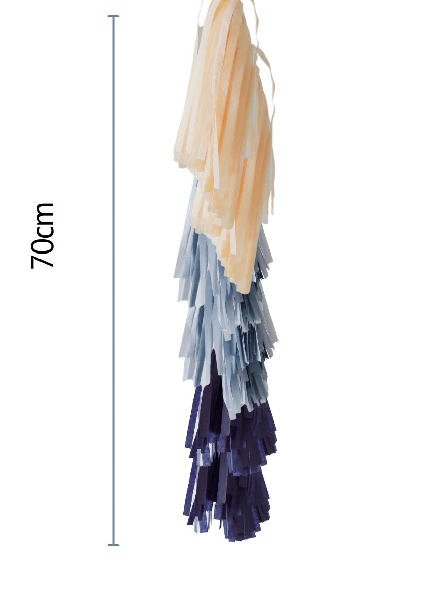 Tassel Blue Night 70 x 25 cm 2