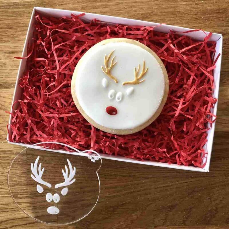 Reindeer Antlers Cookie Embosser (8W)