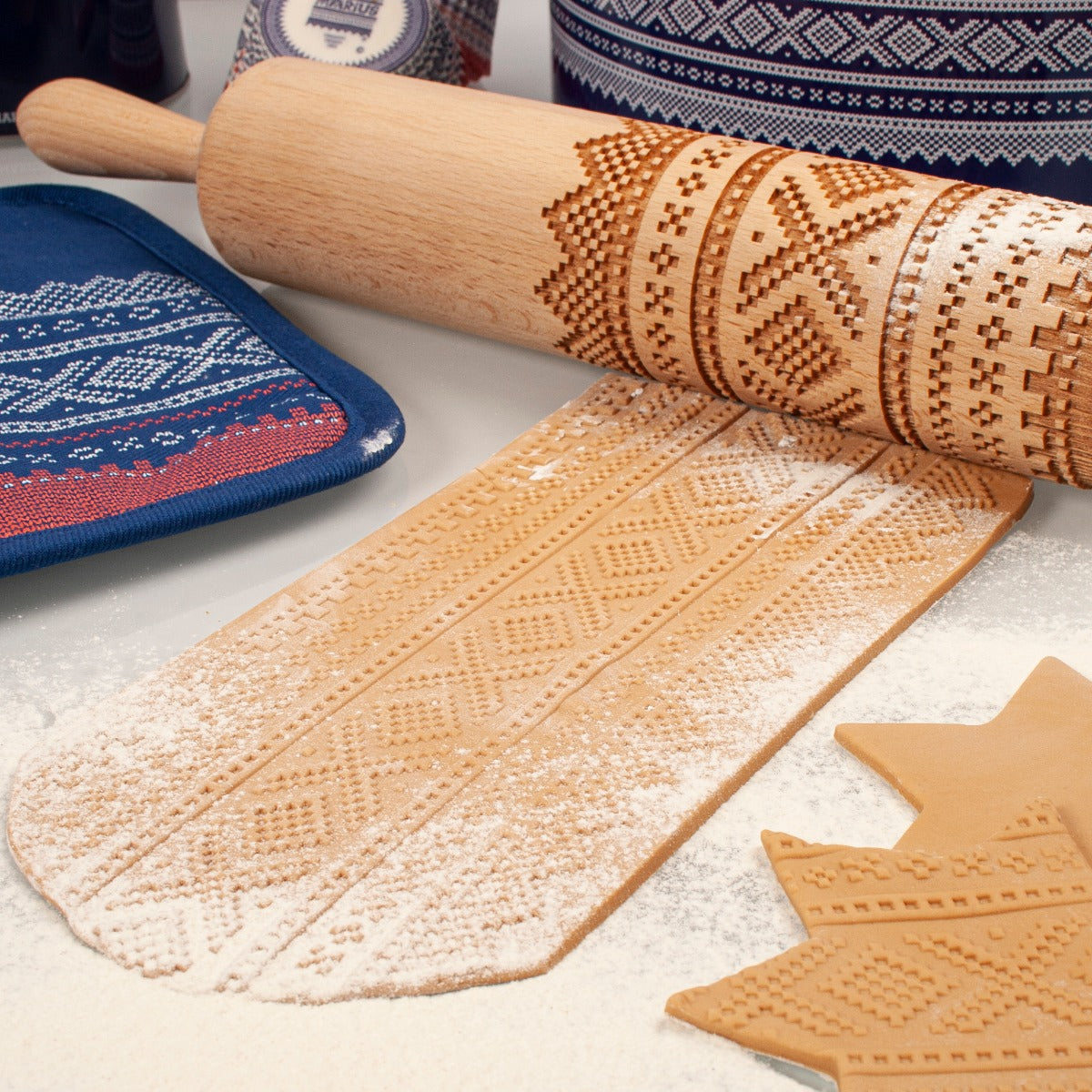 Kjevle tre preger Mariusmønster