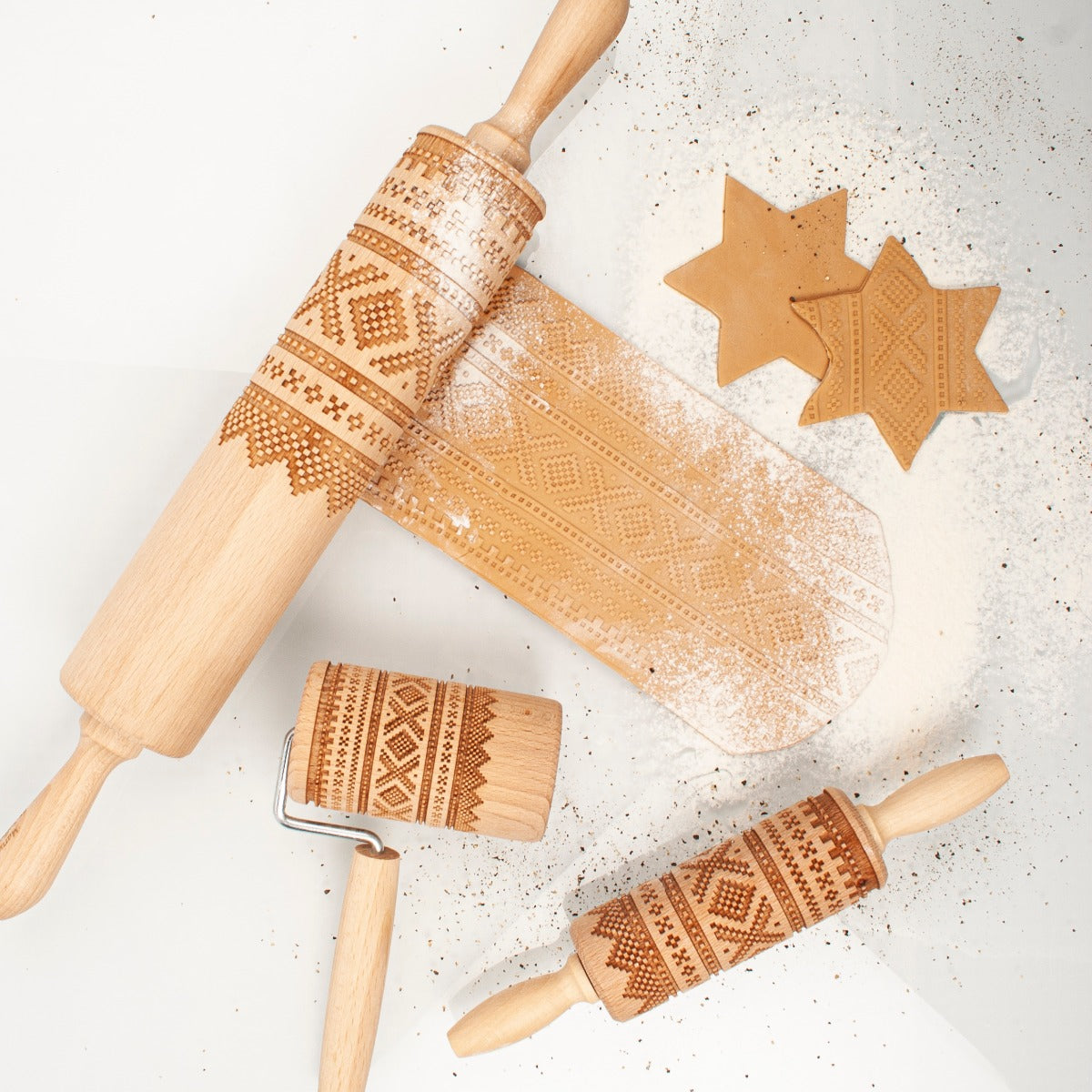 Kjevle tre preger Mariusmønster 3