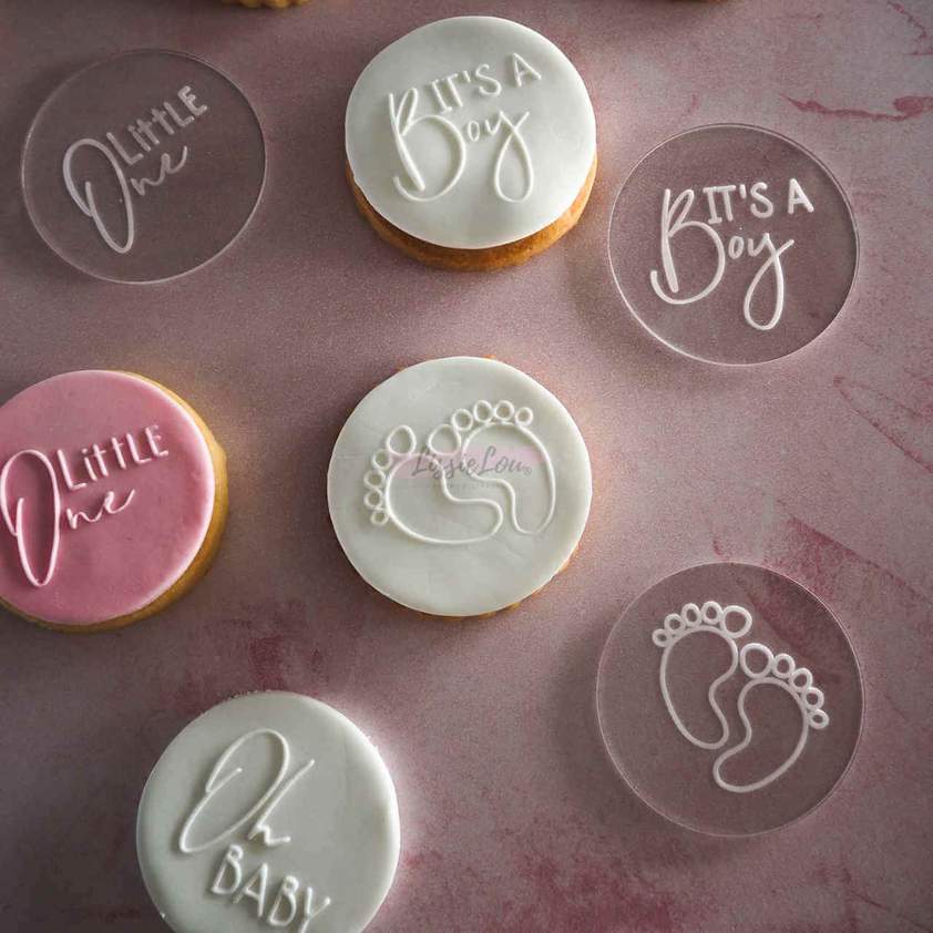 It's a Boy Cookie Embosser 3